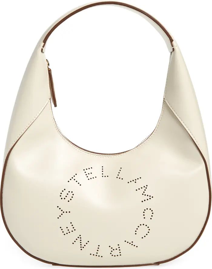 Stella McCartney Small Logo Alter Faux Leather Hobo Bag | Nordstrom | Nordstrom