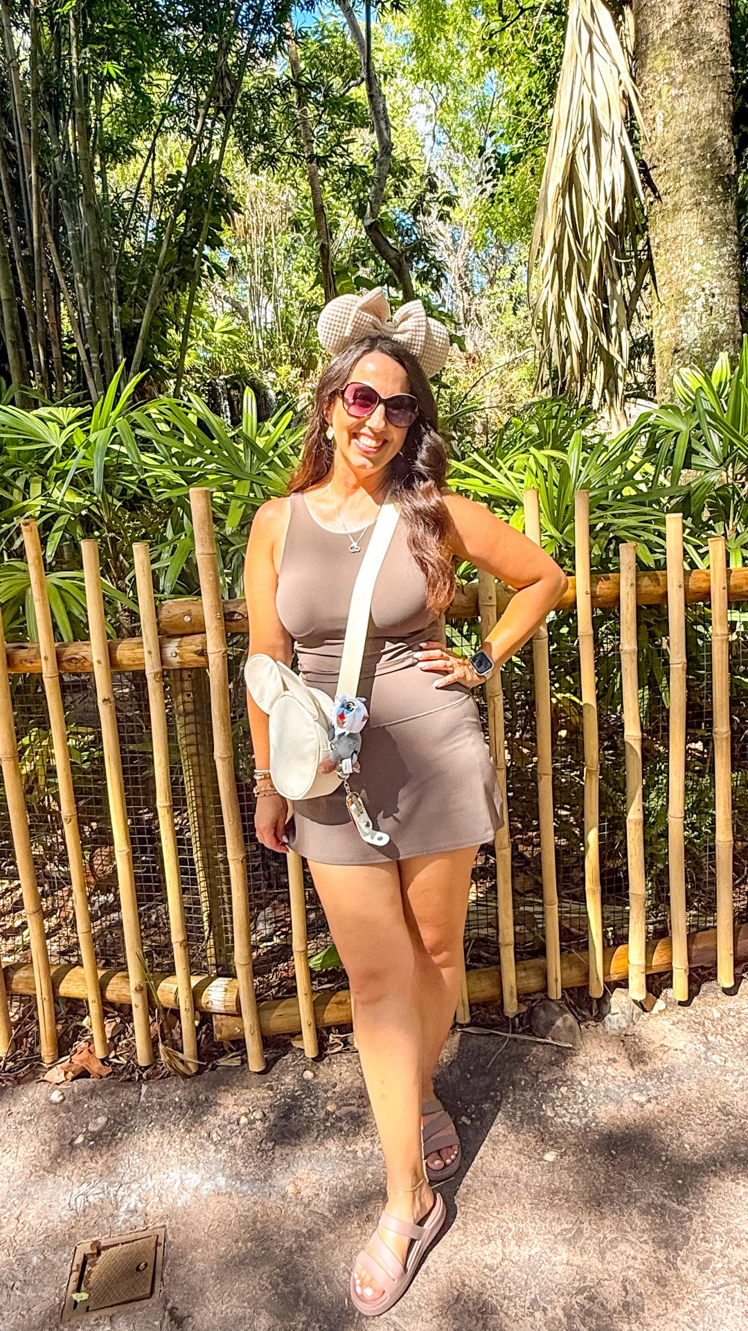 Bringing a little Pride Lands magic to the parks with this Rafiki-inspired look! Perfect for Magic Kingdom days, Animal Kingdom adventures, or any Disney outfit moment where you want something playful, bold, and a little wise 💫

Outfit details:
🤎 Colorfulkoala set (code DEANN)
👜 Adored Luxe bag (code DEANN10)
🌺 Pineapple & Aloha ears
✨ Bullistoy cutie cuff
💛 BaubleBar bracelets
👡 @crocs sandals

#LTKTravel #LTKActive #LTKootd