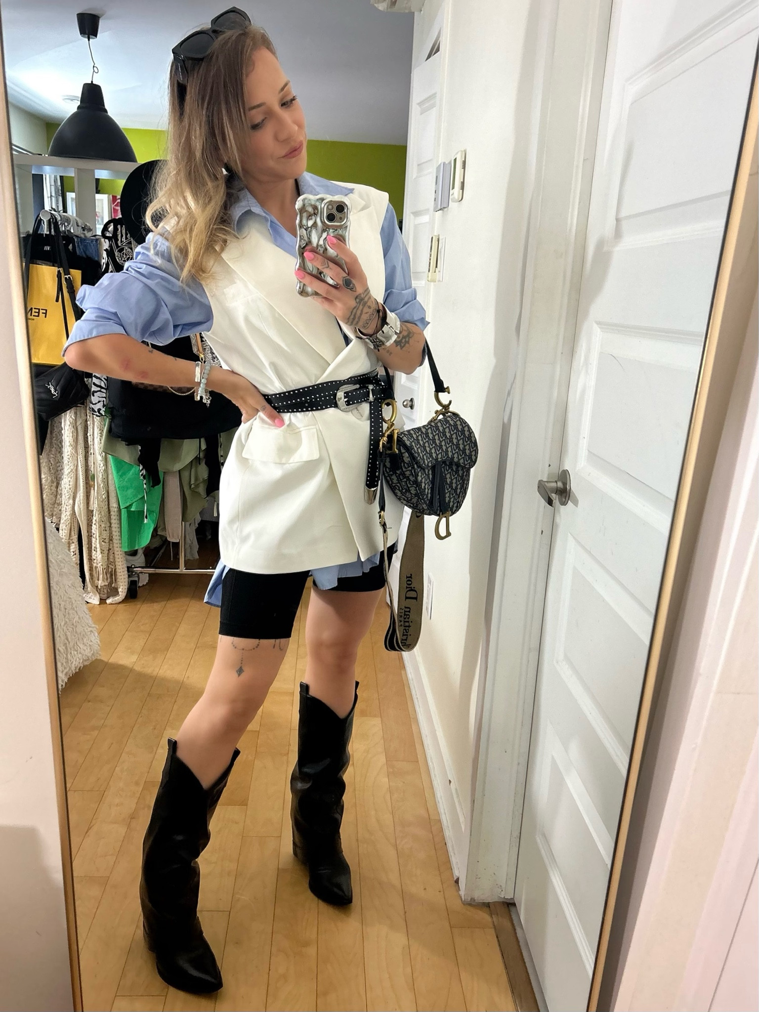 Outfit of the day 👌🏻
- - - 
Boots are an old collection from Ego and belt is an old collection from dynamite.  I tried to link similar items here.

#LTKstyletip #LTKcanada #LTKsummer