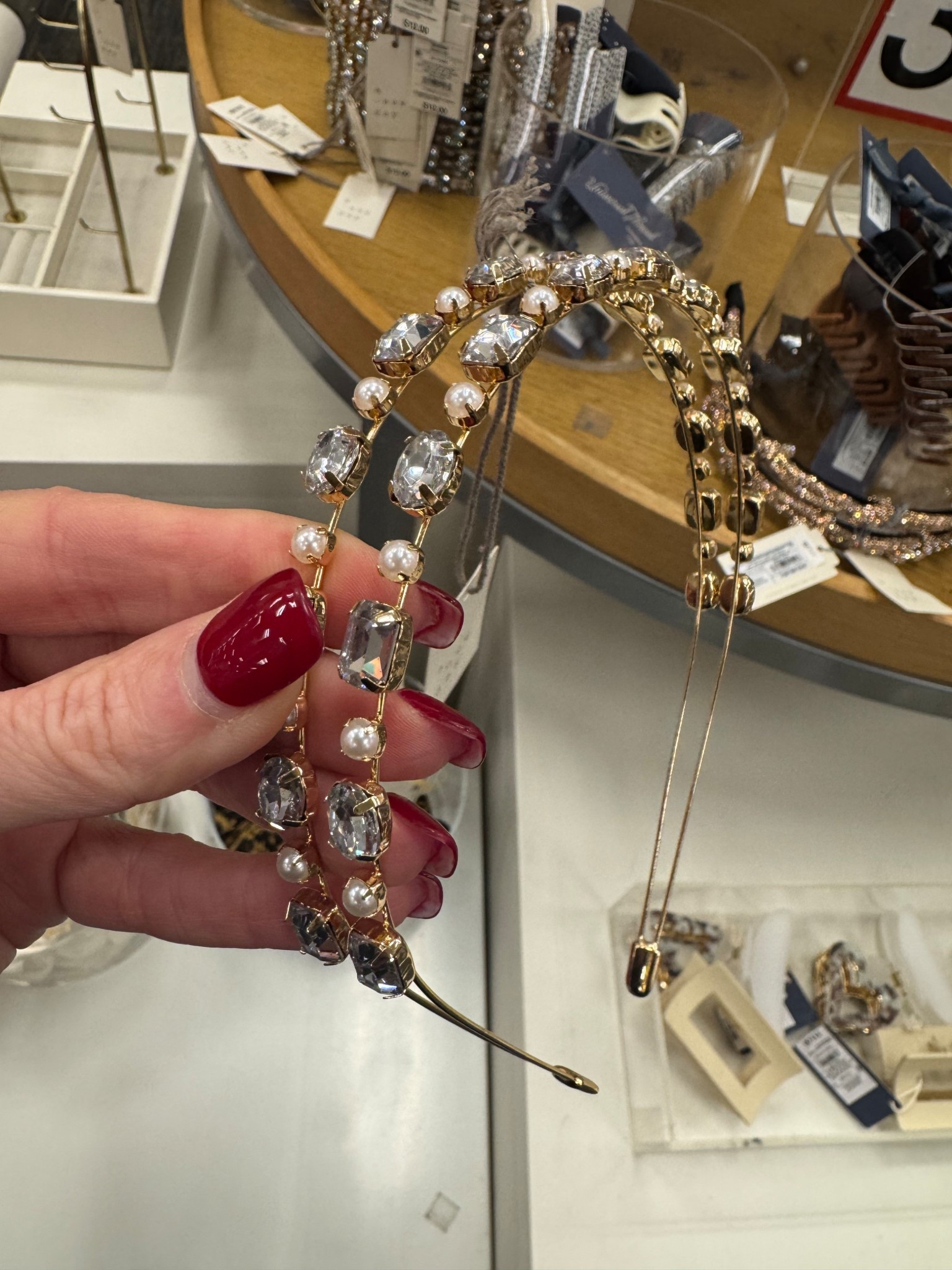 30% off Target 🎯 accessories! / New Year’s Eve outfit / Two Row Stone Headband - A New Day™ Gold

#LTKFindsUnder50 #LTKHoliday #LTKootd