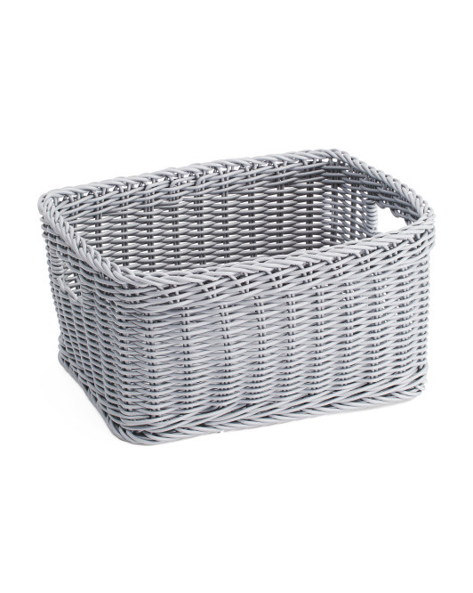 15x7.5x11.5 Shallow Woven Basket | Office & Storage | Marshalls | Marshalls