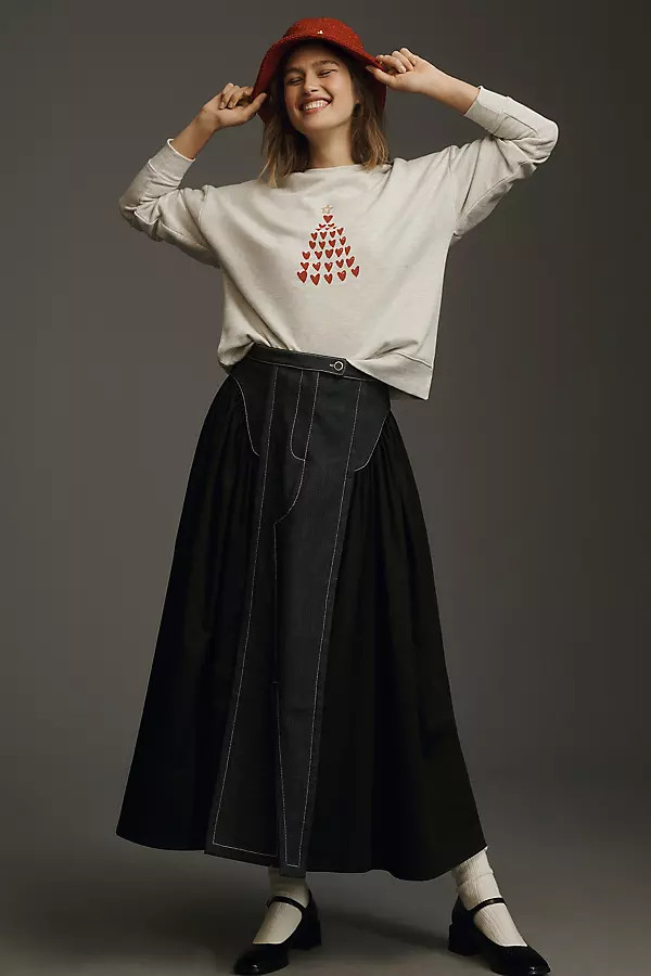 Kera Till Holiday Graphic Sweatshirt | Anthropologie (US)