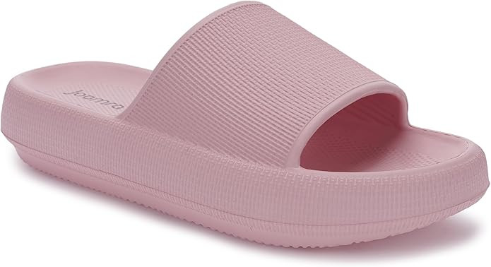 Joomra Pillow Slippers for Women and Men Non Slip Quick Drying Shower Slides Bathroom Sandals | U... | Amazon (US)