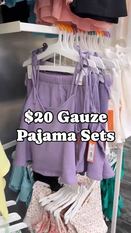 The cutest $20 gauze pajama sets at Target! 20% off this week making them $16! 

#LTKHome #LTKFindsUnder50 #LTKStyleTip