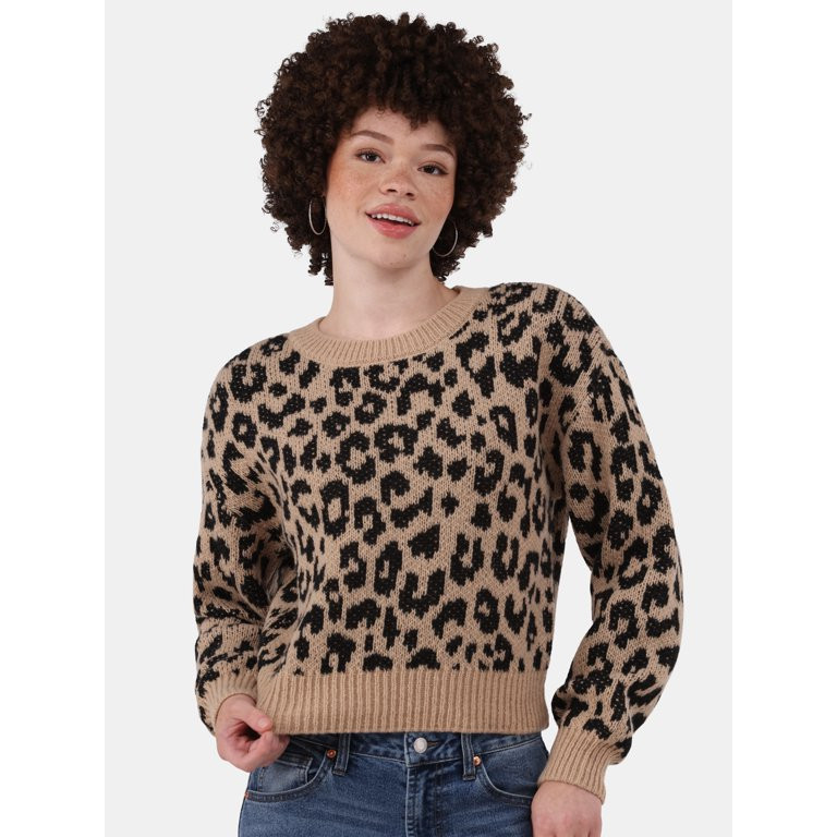 No Boundaries Fashion Sweater, Midweight, Women's, Sizes XXS-XXL | Walmart (US)