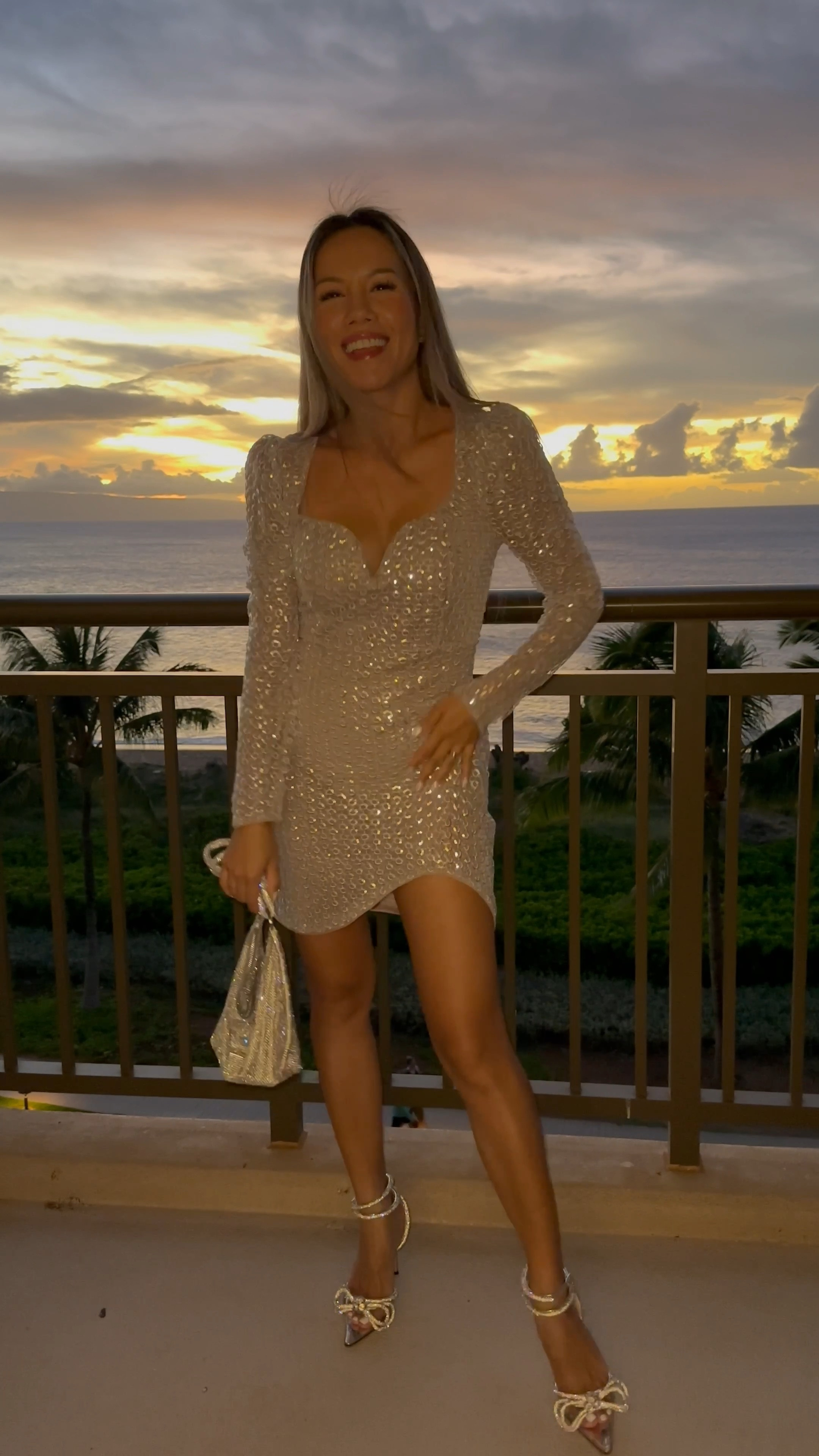 thalia mini dress in silver Thalia Sodi Women's Silver Faux Leather