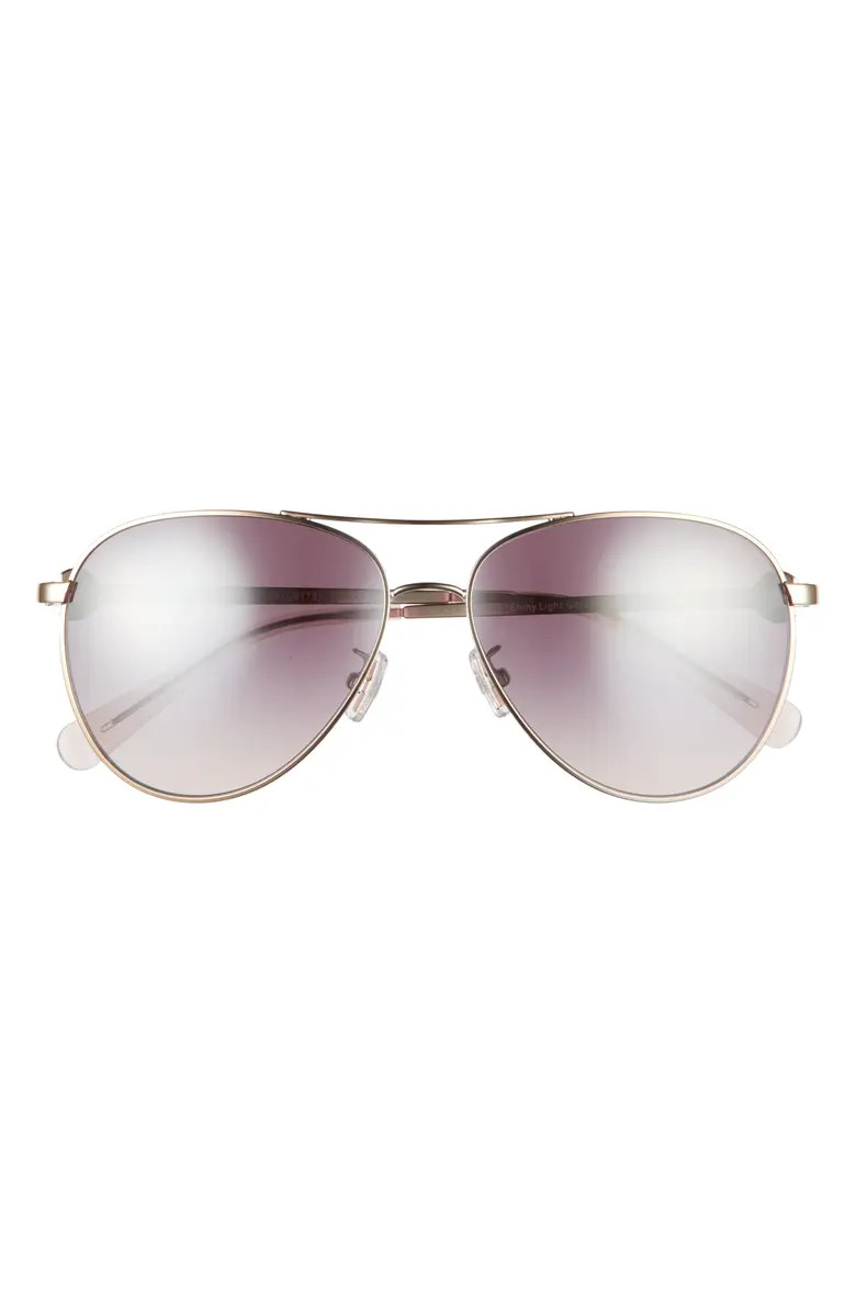58mm Gradient Aviator Sunglasses | Nordstrom