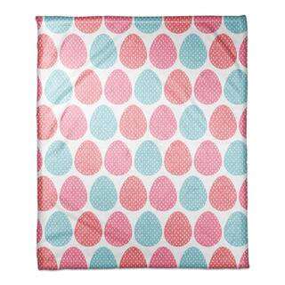 Colorful Dotted Easter Eggs Throw Blanket By Designs Direct | 50" x 60" | Michaels® | Michaels Stores