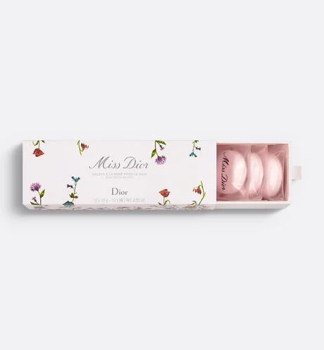 Miss Dior Rose Bath Bombs, Scented Bath Tablets | DIOR | Dior Couture