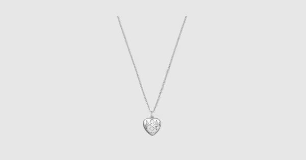 Blind For Love' necklace in silver | Gucci (US)