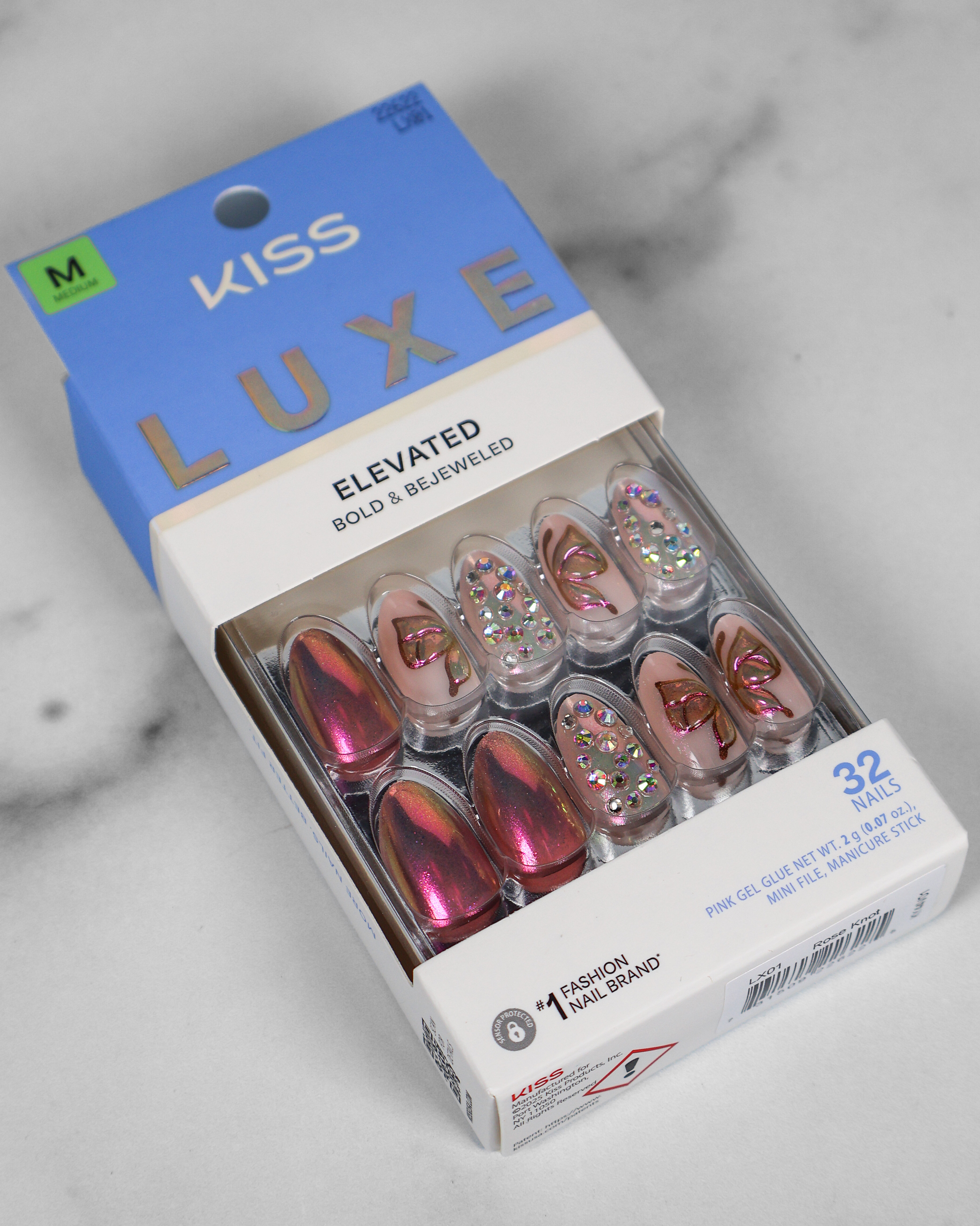 Kiss Nails Luxe Press On Nails in Rose Knot are perfect for Spring 🩷  
 

 #LTKSpringSale #LTKgrwm #LTKSaleAlert