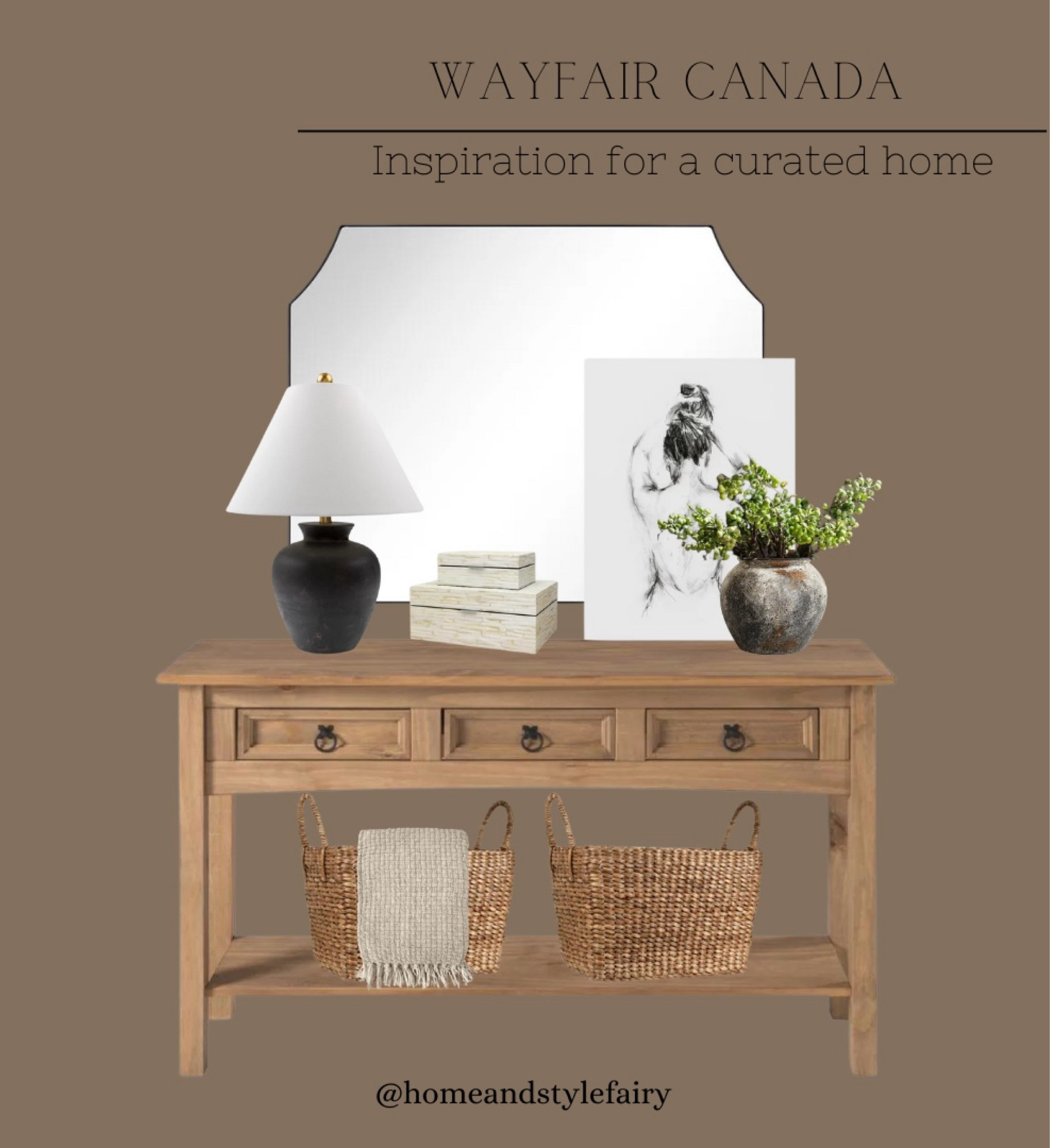 Entryway console where you have a practical solution and elegance at affordable price.


#falldecor #homeinspo #Itkhome
#neutralhome

#LTKcanada #LTKautumn #LTKsale