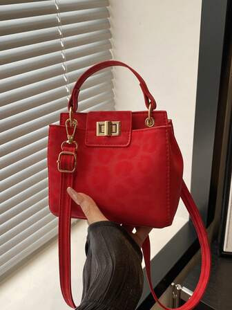 CA$14.60
New Fashion Casual Lockable Handbag, Suitable For Parties, Outings, Shopping And Daily Use, Can Store Coins, Phones, Also Can Be Used As A Work Bag For White-Collar, College Students And Office Workers, Elegant Ladies Bag
4.87
(1000+)
Color: Red









Qty:

 | SHEIN