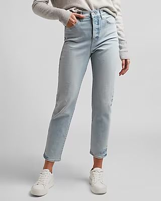 Super High Waisted Faded Slim Jeans | Express