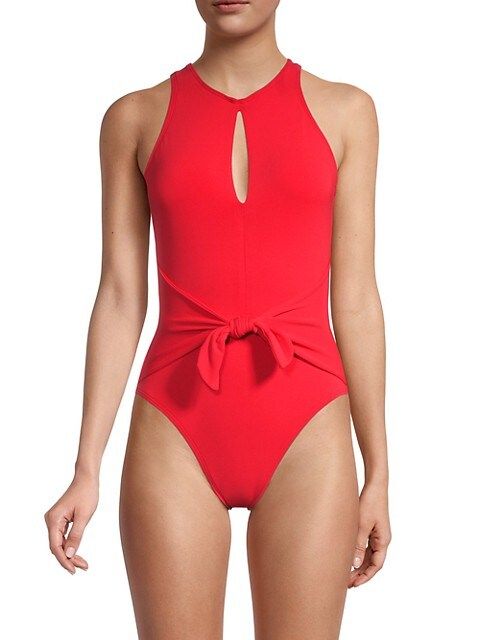 Ava High Neck One-Piece Swimsuit | Saks Fifth Avenue OFF 5TH