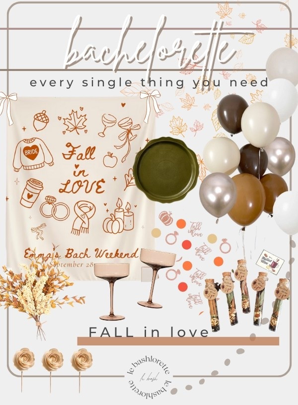 Bachelorette Party: FALL in Love
🍁🤎✨🫒🥃🍫


#LTKautumn 

Follow my LTK @le_BASHlorette on the @shop.LTK app to view this post and get my exclusive app-only content!

#liketkit #LTKParties #LTKWedding
@shop.ltk
https://liketk.it/5lf1Y