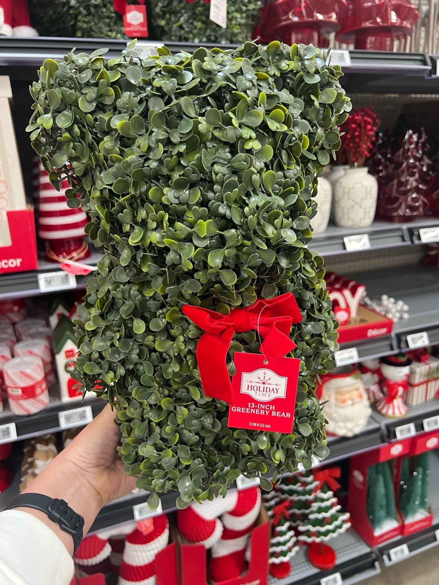 13 inch greenery bear perfect for a simple Christmas display

#LTKSaleAlert #LTKHome #LTKmomlife