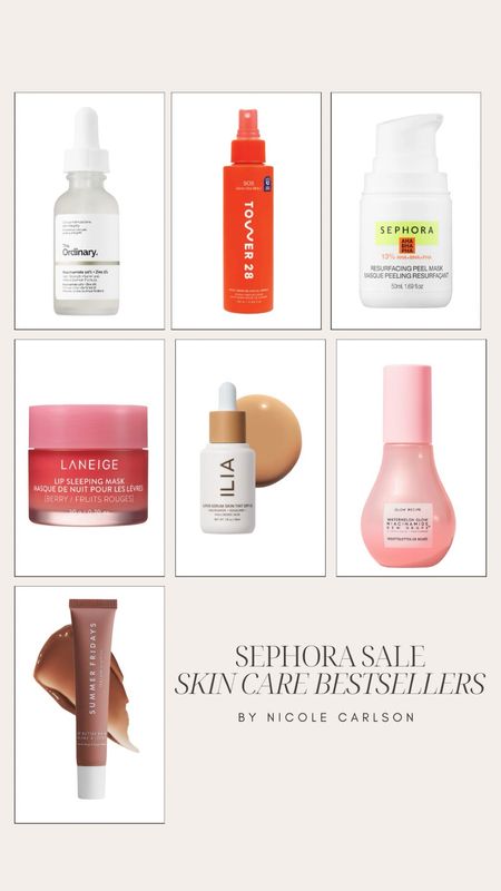 Sephora sale! Sephora skincare best sellers 

#LTKxSephora #LTKsalealert #LTKbeauty