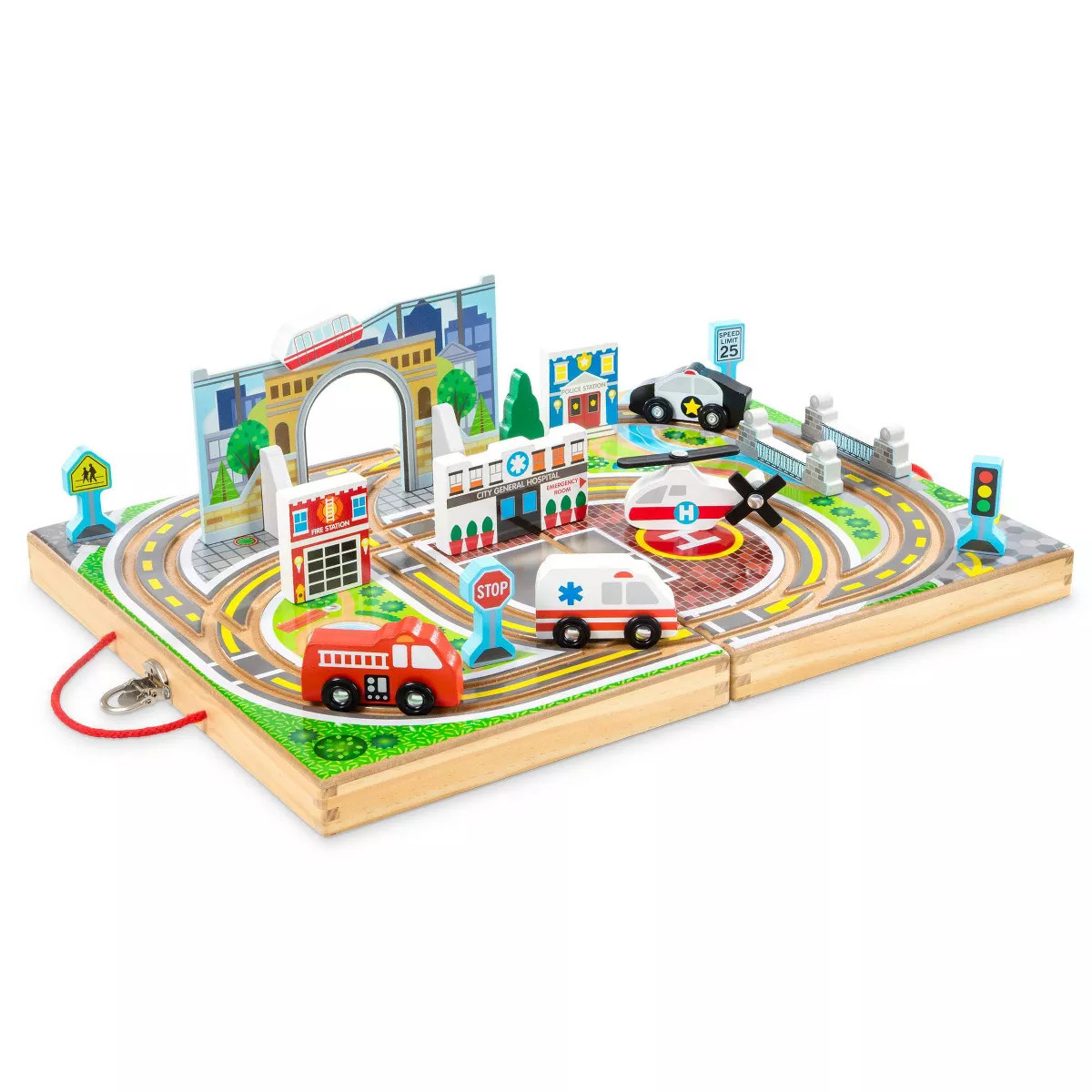 Melissa & Doug Take Along Town Set | Target