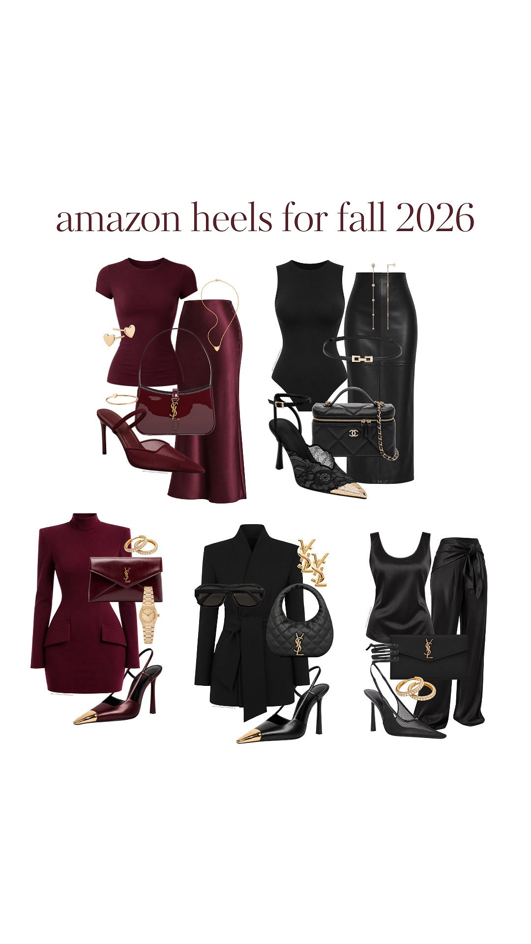 Amazon heels I’m loving for the coming fall♥️👌🏽
