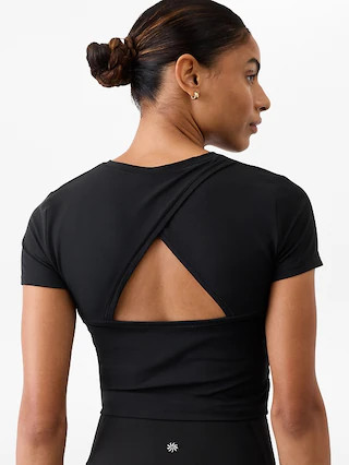 Transcend Open Back Tee | Athleta