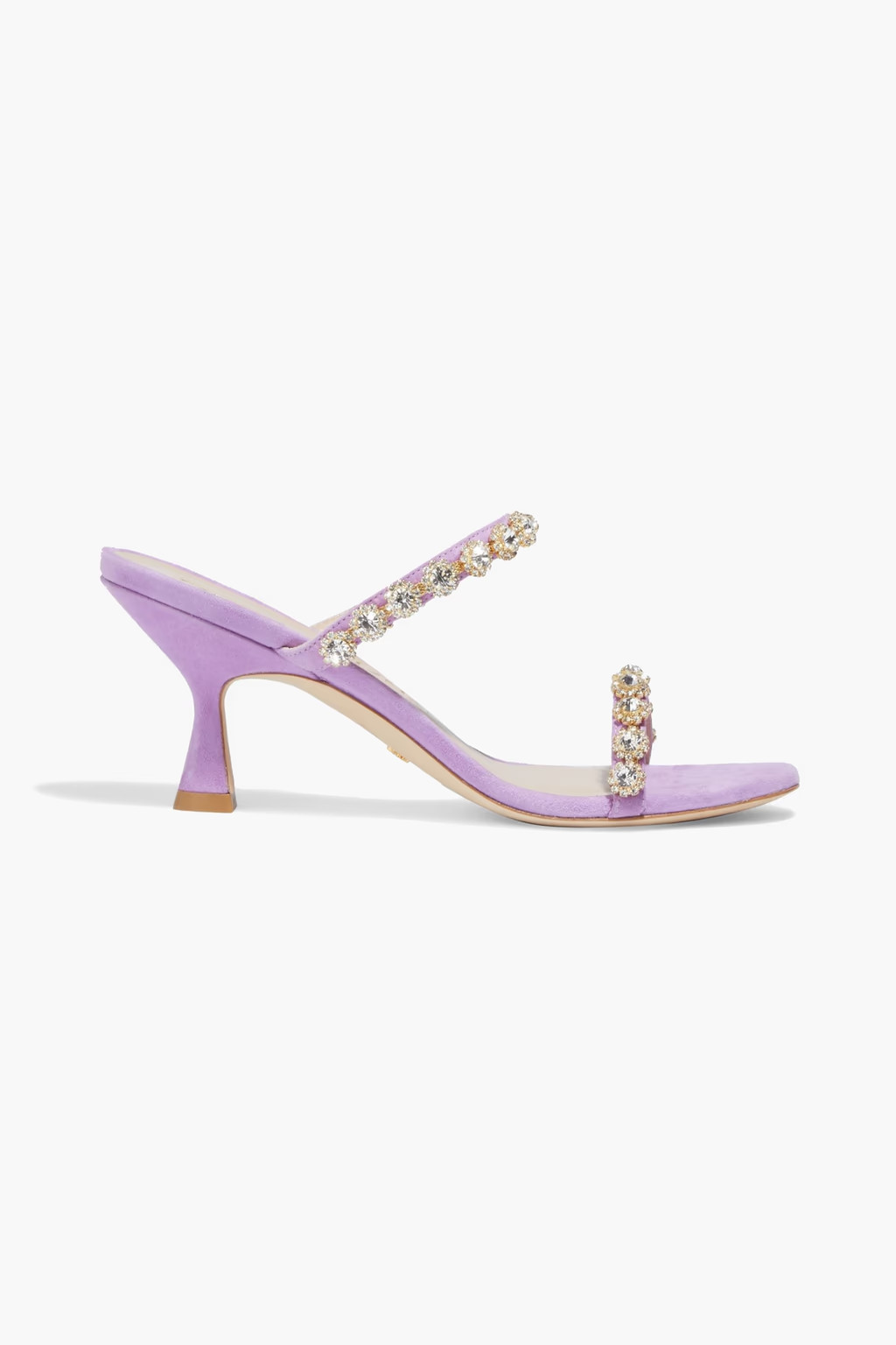 Lilac Marletta 75 crystal-embellished suede sandals | Sale up to 70% off | THE OUTNET | STUART WE... | The Outnet (US and CA)