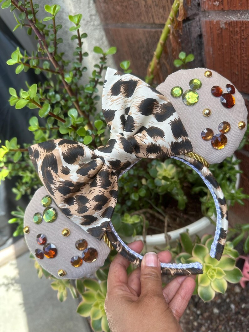 Animal Kingdom Minnie Ears - Etsy | Etsy (US)