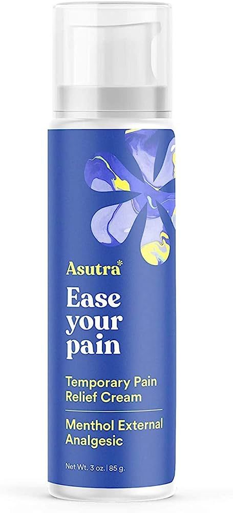 ASUTRA Relief Cream, 3 oz | Cooling Relief | Formulated from Menthol, Arnica, & Dimethyl Sulfone ... | Amazon (US)