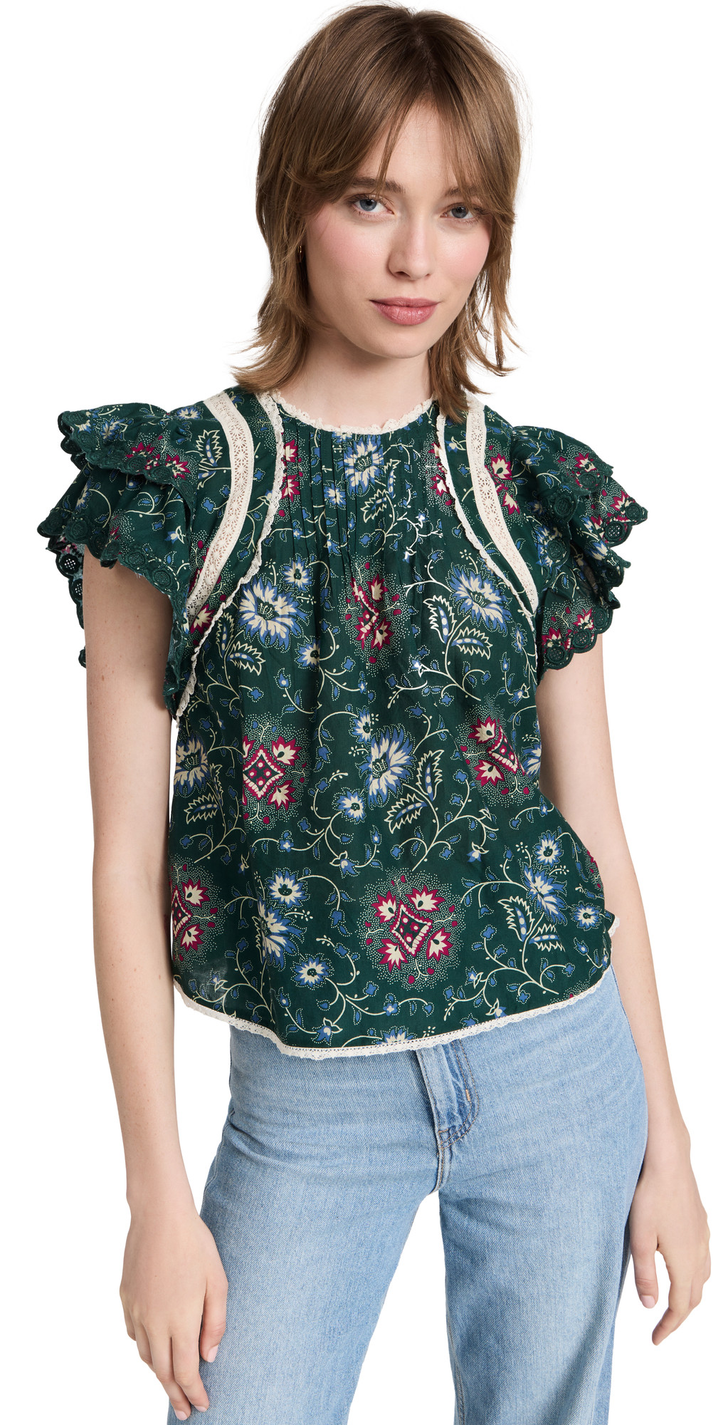 Flutter Sleeve Top | Shopbop