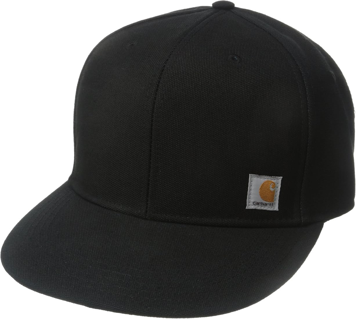 Carhartt Men's Firm Duck Flat Brim Cap | Amazon (US)