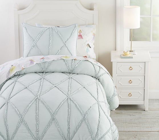 Casual Ruffle Quilt & Shams | Pottery Barn Kids