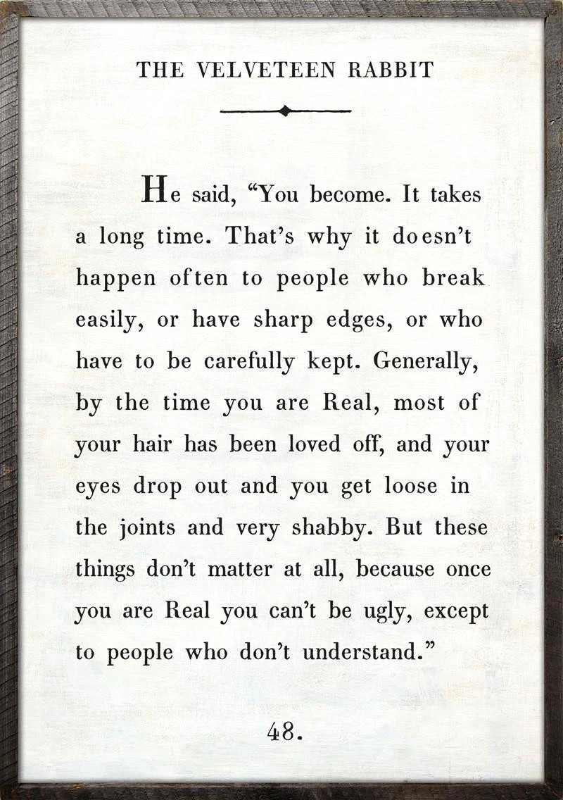 The Velveteen Rabbit Wall Art | Belle and June