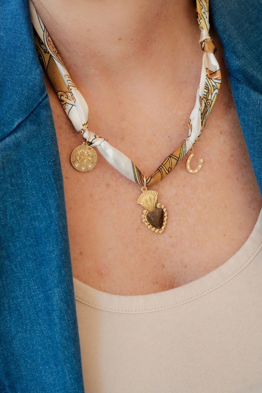 The Betsy Scarf Necklace | Lisi Lerch Inc