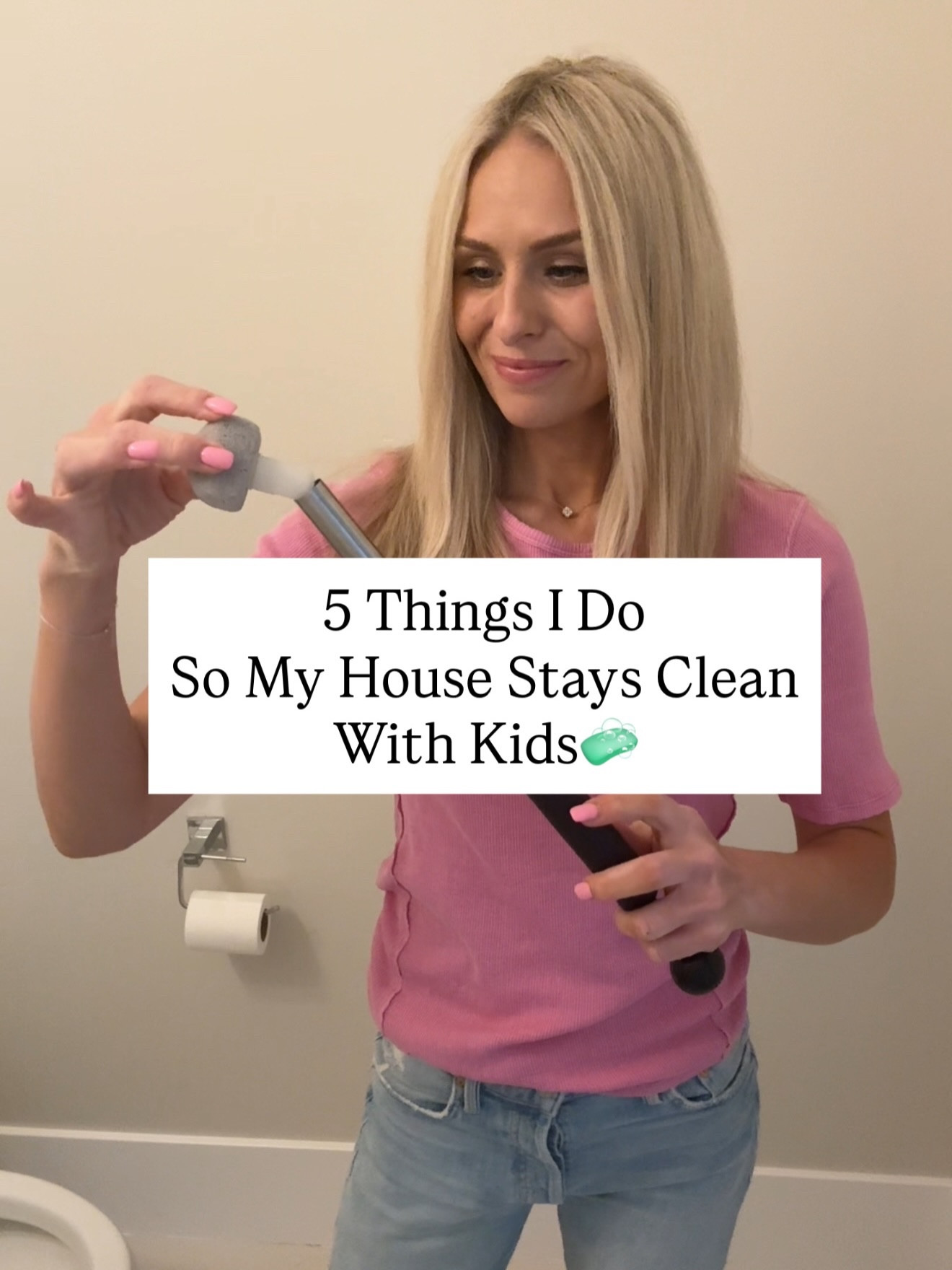 I own a professional cleaning company and have two toddlers so trust me when I say these habits truly help keep my house clean every single day 🧽✨

My home is not perfect and it definitely looks lived in but these simple routines make it easier to stay on top of the mess and reset quickly

If your house ever feels overwhelming you are not doing anything wrong small daily habits really do make the biggest difference

Save this post for the days your home feels chaotic and you need an easy reset

I have linked of my tried snd true favorite cleaning products that give the best results.   t
#cleaninghacks #cleaningtips #cleanwithme #momlife #toddlermom professionalcleaner cleanhome

#LTKSaleAlert #LTKHome #LTKmomlife