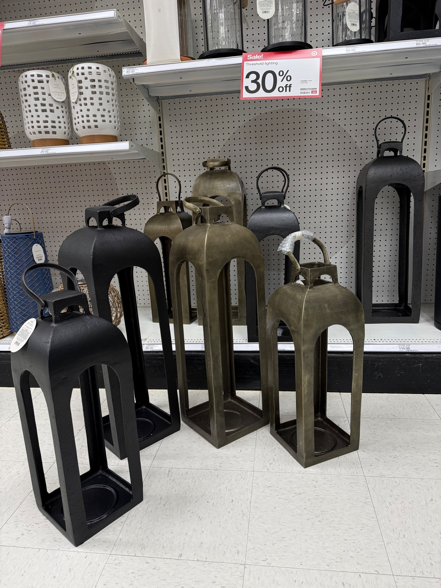 Run don’t walk! These pottery barn inspired lanterns are selling out fast- currently 30% off!! 

Front porch, patio, designer inspired home finds, pottery barn look for less 

#LTKSaleAlert #LTKHome