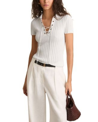 REISS Tie Neck Top  | Bloomingdale's Reiss | Bloomingdale's (US)