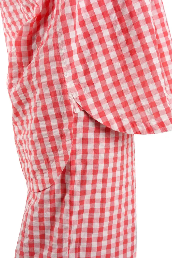 PEACHAUS Yew Striped Ethical-Cotton Pajama Shirt | Nordstrom | Nordstrom