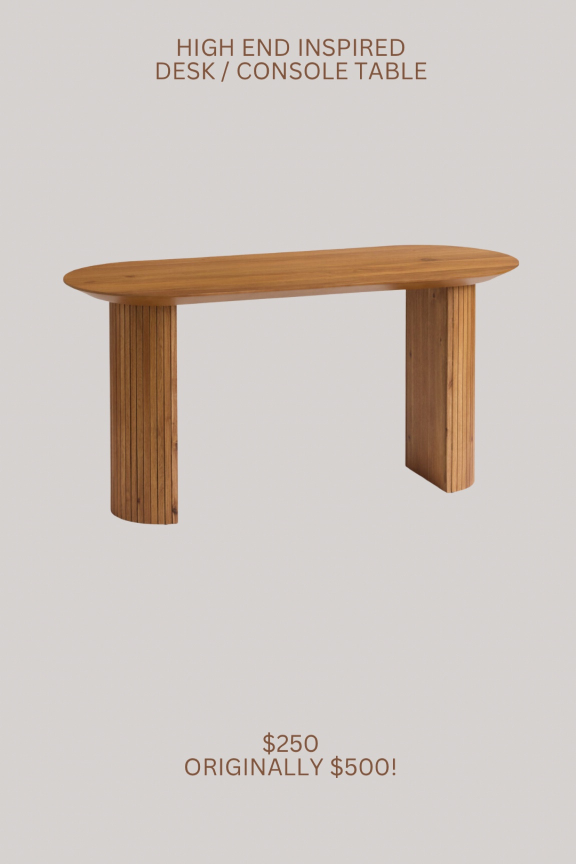 this console table / desk from the viral fluted collection is 50% off right now! 

#LTKSaleAlert #LTKHome #LTKStyleTip