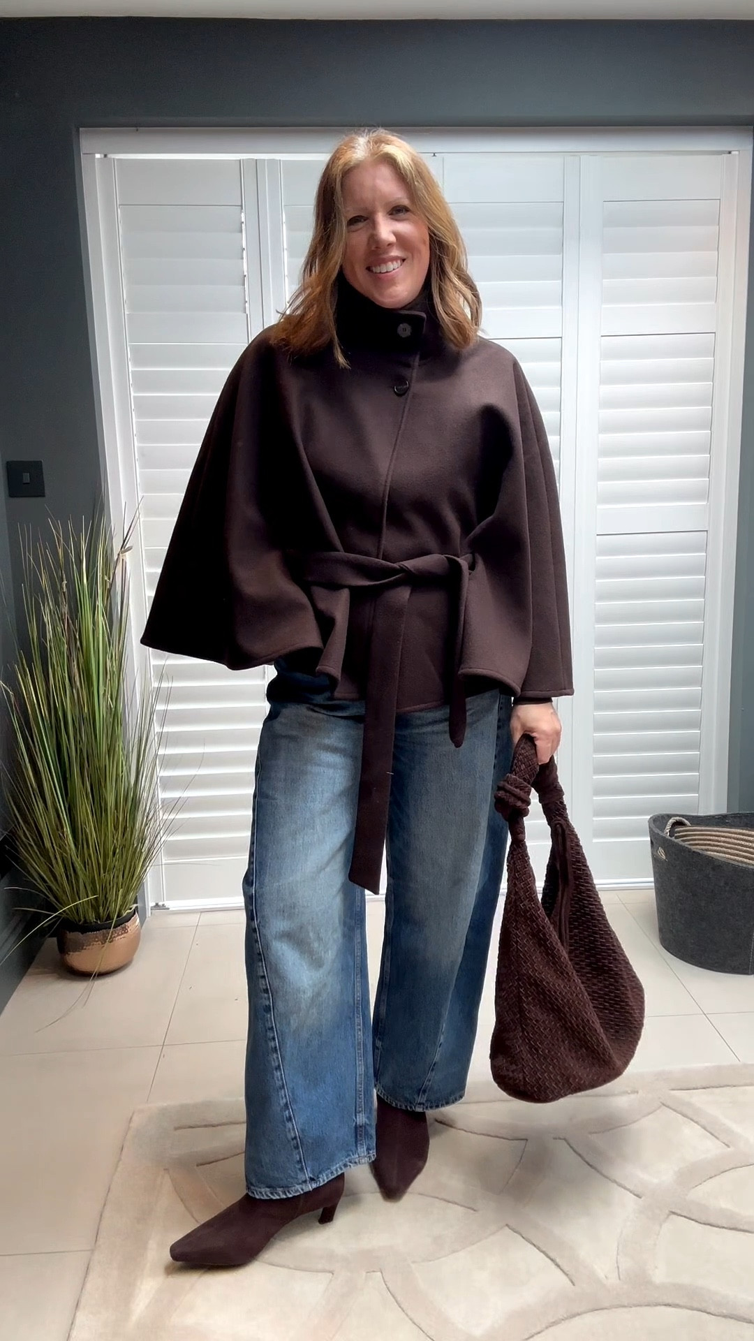 Cape jacket outfit 

#LTKOver40 #LTKUK