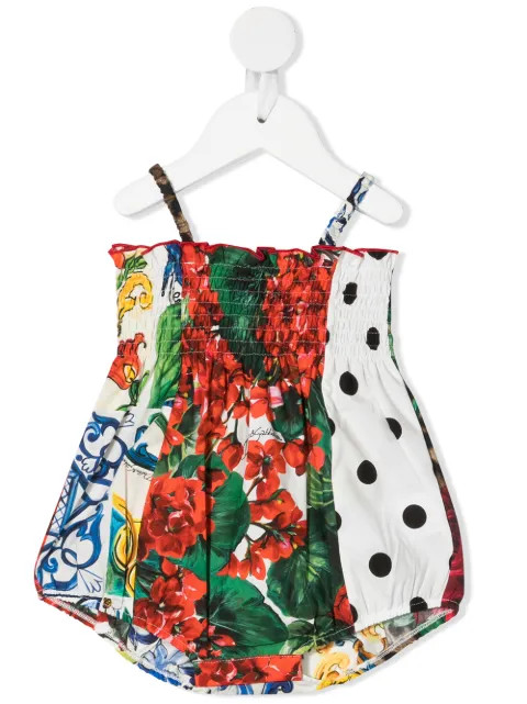 mixed-print body | Farfetch (US)
