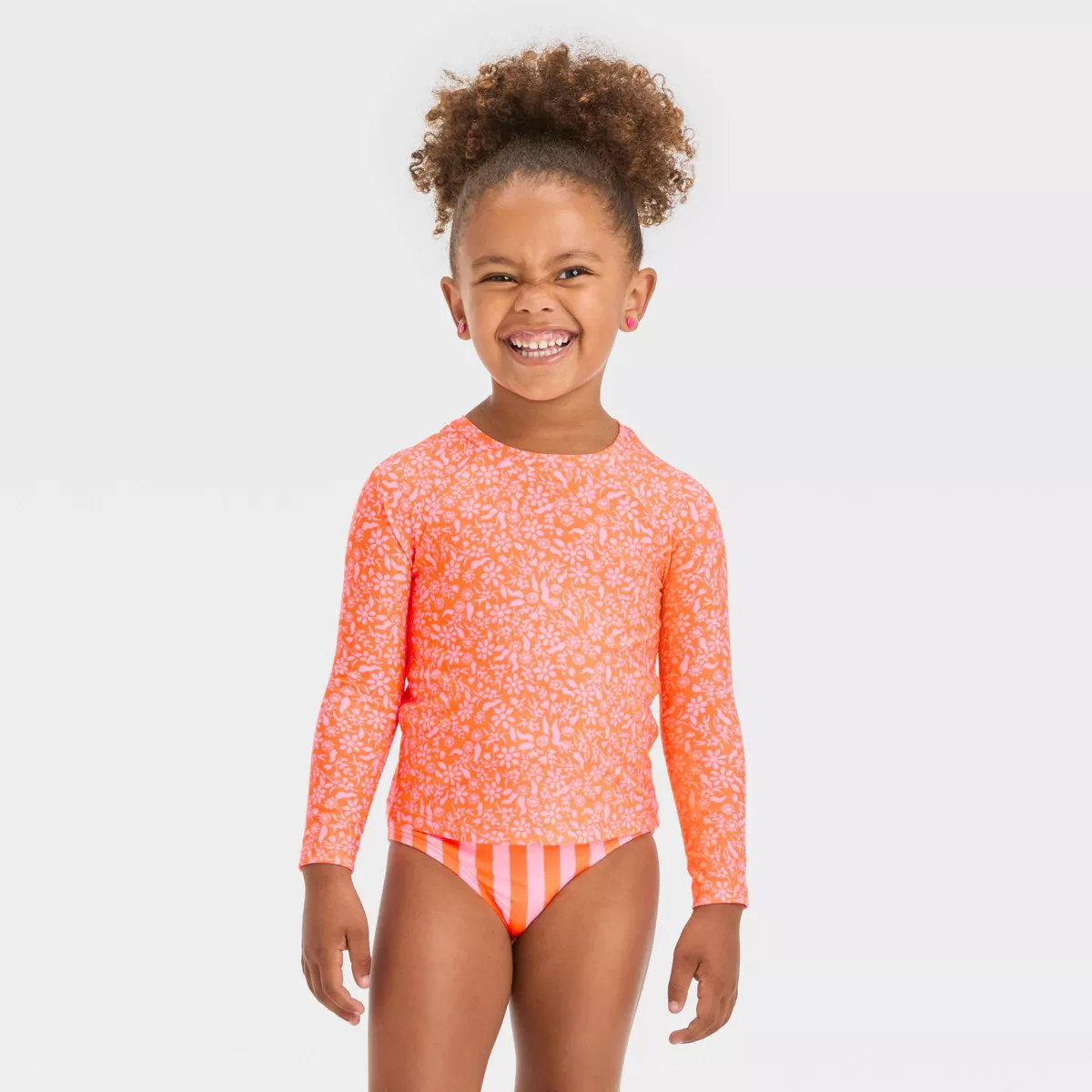 Toddler Girls' Rash Guard Set - Cat & Jack™ | Target