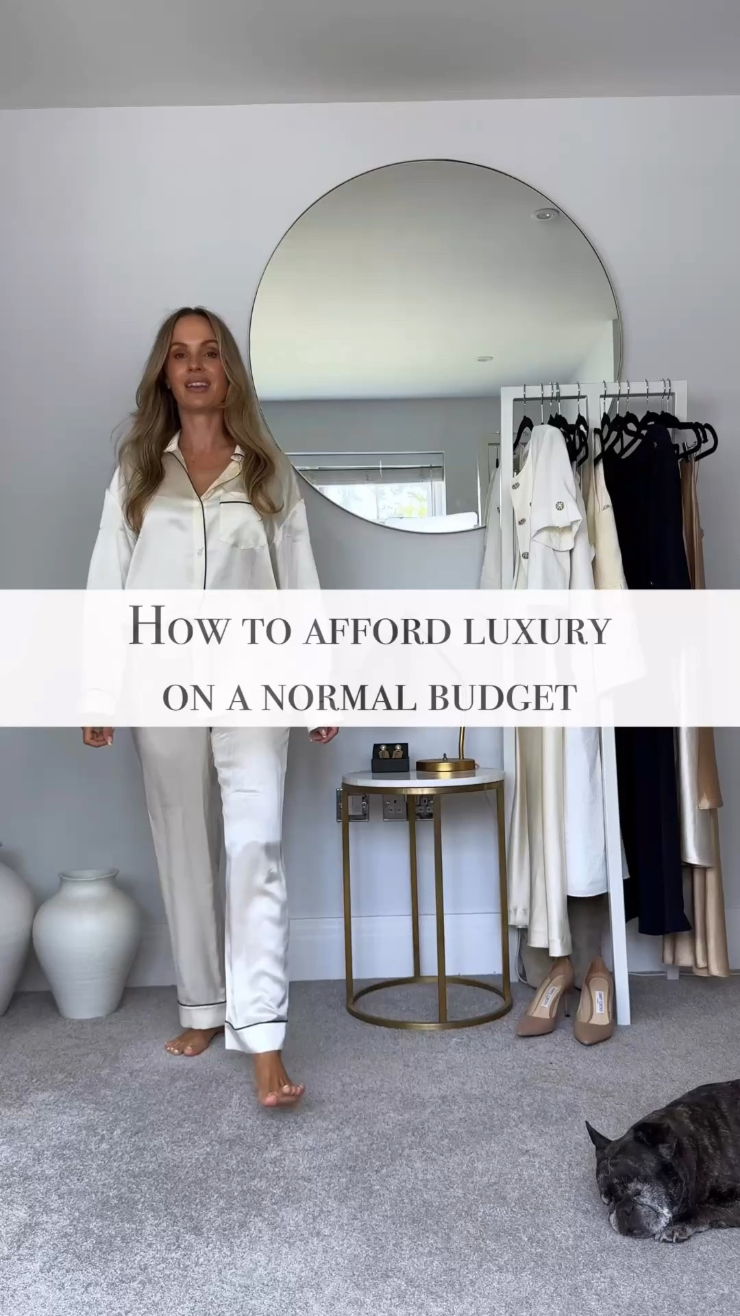 How to afford a luxury wardrobe on a normal budget. 

Not a day goes by without at least one DM on how the #OneItemAMonth challenge has not only changed people’s wardrobes, but even their lives. 

Because once you start curating instead of collecting, that tend to bleed into other parts of our lives. 

I have been using this shopping technique for the last 6 years and thousands of my followers are doing the same. 

The challenge is to instead of buying several items of clothing a month, use our entire fashion budget towards one single piece. 

Most of us have no idea on how much we spend on fashion a month. And £40 here and £50 there quickly adds up. 

I have had followers spend over £500 a month on clothes, but still thought they couldn’t afford anything over £50… 

It’s baffling what you can afford once you stop impulse shopping and start consciously planning your wardrobe. 

One of the best things about this challenge is that we have to really think about our wardrobes and what we truly need to make sure that the 12 items a year covers all of our needs.

Let me know if you would like to know more about this challenge (the rules etc) in the comments. 🩵

…and if you are already doing it, and it works for you - please help me encourage others to start too! 

🤍You can find the items I’m wearing in my link in bio, or just comment “link” and I will DM the links to you 🤍

…and if you want to start your own wardrobe journey, I suggest you begin with the 7 day wardrobe reset. Just comment “reset” and I will send you a dm. (Use the code “FIRST40” for 40% off)

#tessmontgomery #wardrobeexpert #elegantwardrobe #quietluxury

#LTKgrwm #LTKstorytime #LTKOver40
