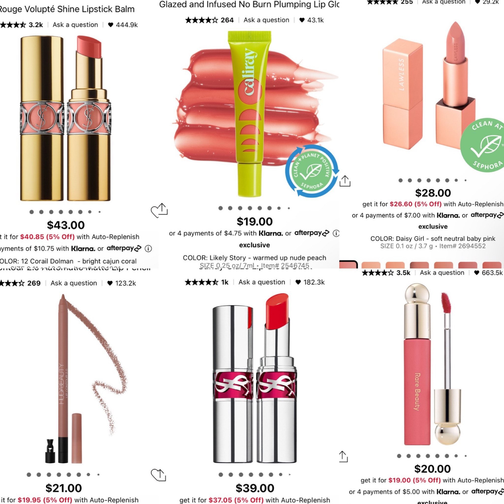 Sephora Sale Recommendations - lips💄🤍

#LTKbeauty #LTKHolidaySale