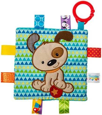 Taggies Crinkle Me Baby Toy, Brother Puppy , 6.5x6.5 Inch (Pack of 1) | Amazon (US)
