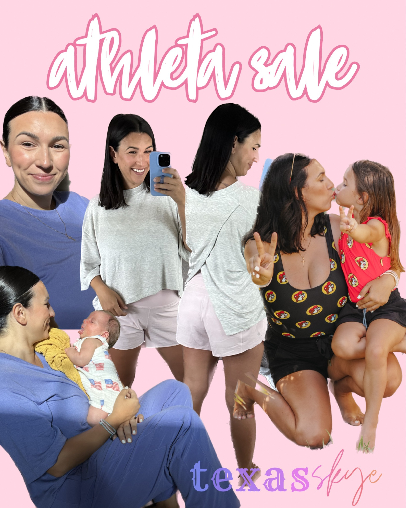 Athleta sale! They’re having a major sale on athleisure 

Tee 
Shorts 
Postpartum clothes 
Nursing friendly 
Black shorts
Workout shorts 

#LTKsalealert #LTKunder100 #LTKunder50