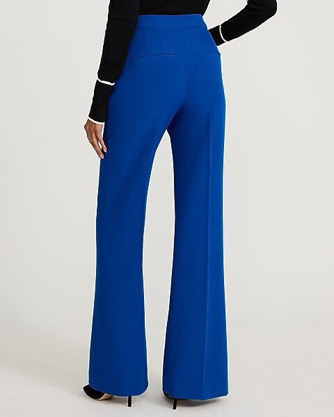 Editor Signature Stretch High Waisted Flare Trouser | Express