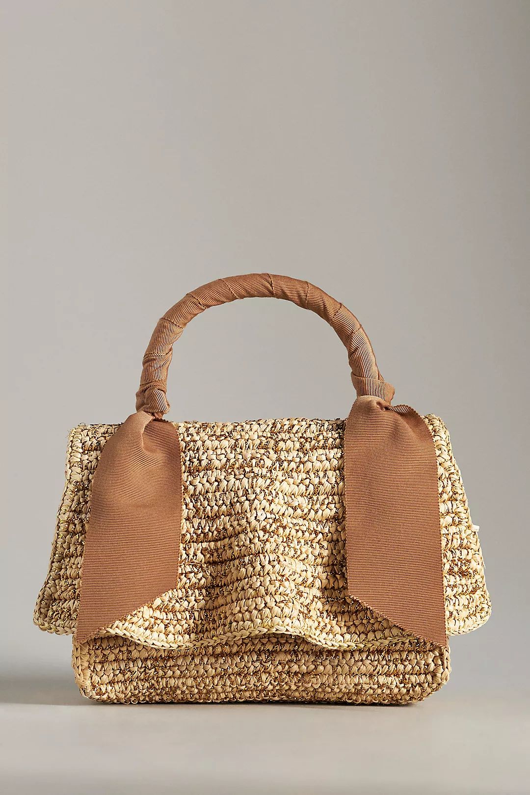 Sensi Studio Raffia Ruffle Bag | Anthropologie (US)