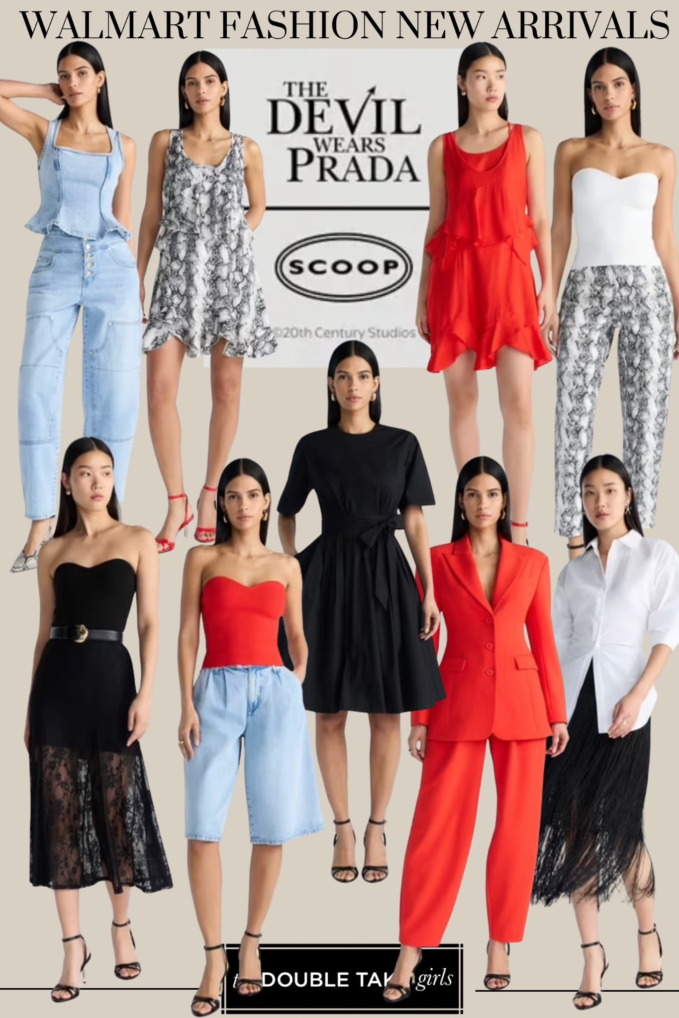 Wow the new The Devil Wears Prada x Scoop collection just launched!! So many gorgeous pieces!! ❤️🖤