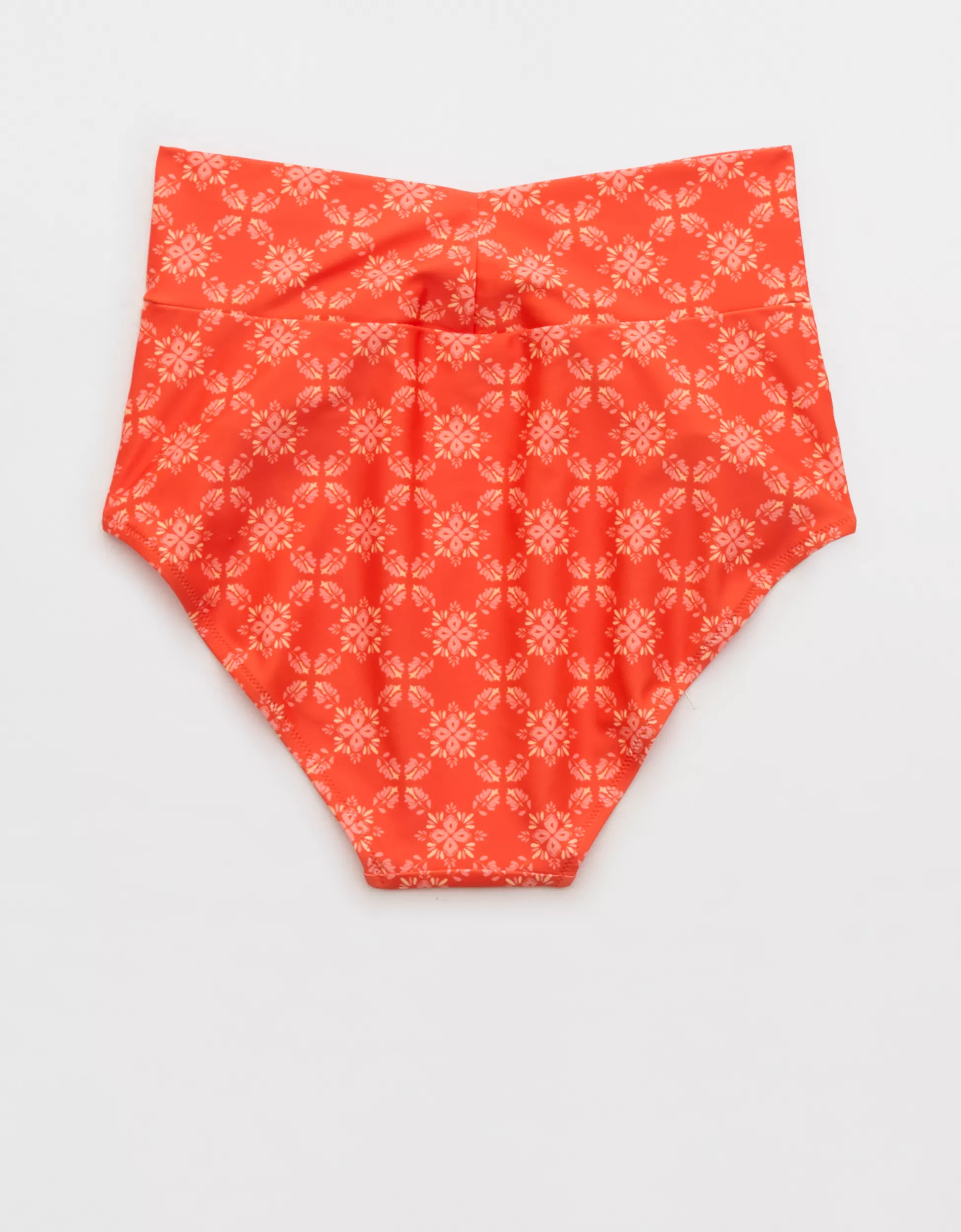 Aerie Ruched High Waisted Full Coverage Bikini Bottom | Aerie