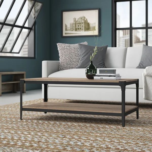 Cainsville 4 Legs Coffee Table with Storage | Wayfair North America